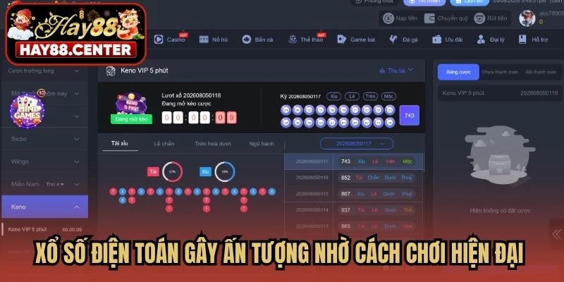 Xổ số điện toán gây ấn tượng nhờ cách chơi hiện đại cùng sự linh hoạt